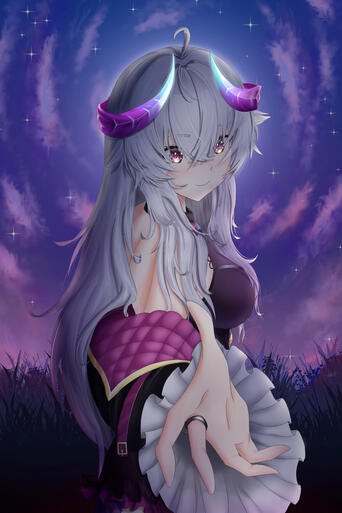 Character Vtuber Ilustration